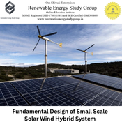 Fundamental Design of Small Scale Solar Wind Hybrid System