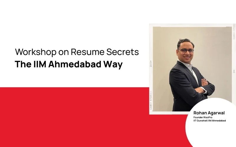 Resume Secrets The IIM Ahmedabad Way